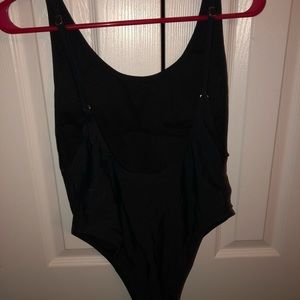 One piece bathing suit